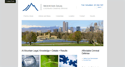 Desktop Screenshot of mtnlegal.com